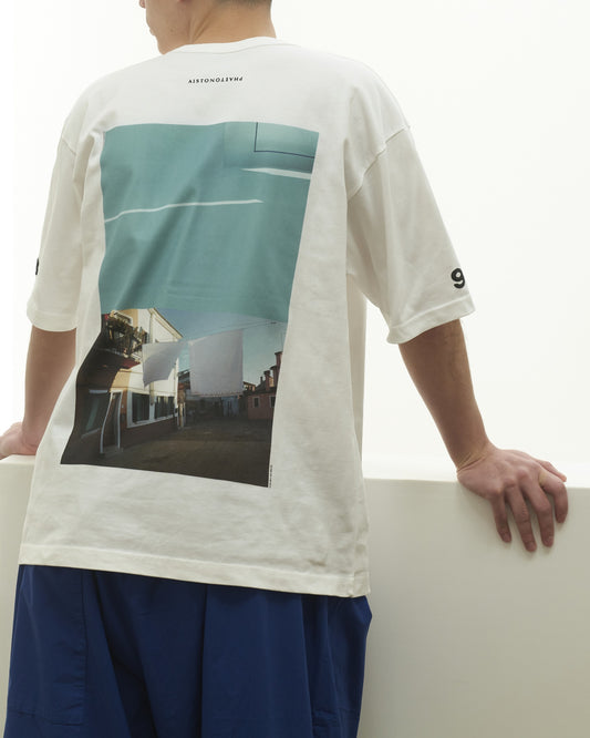 AISTON × PHAETON PHOTO TEE - WHITE