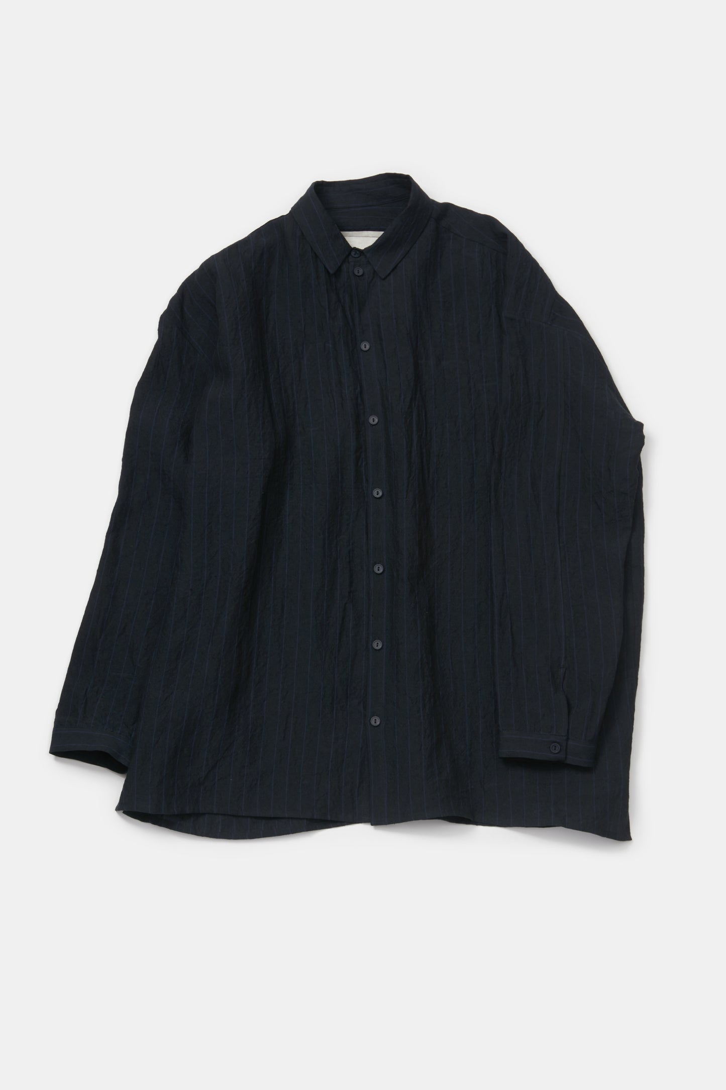 toogood - THE DRAUGHTSMAN SHIRT BUTHER STRIPE - INK