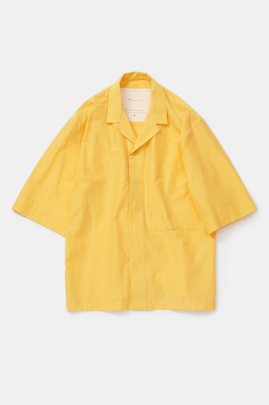 toogood - THE LANDSCAPER SHIRT COTTON SILK - FRIED EGG